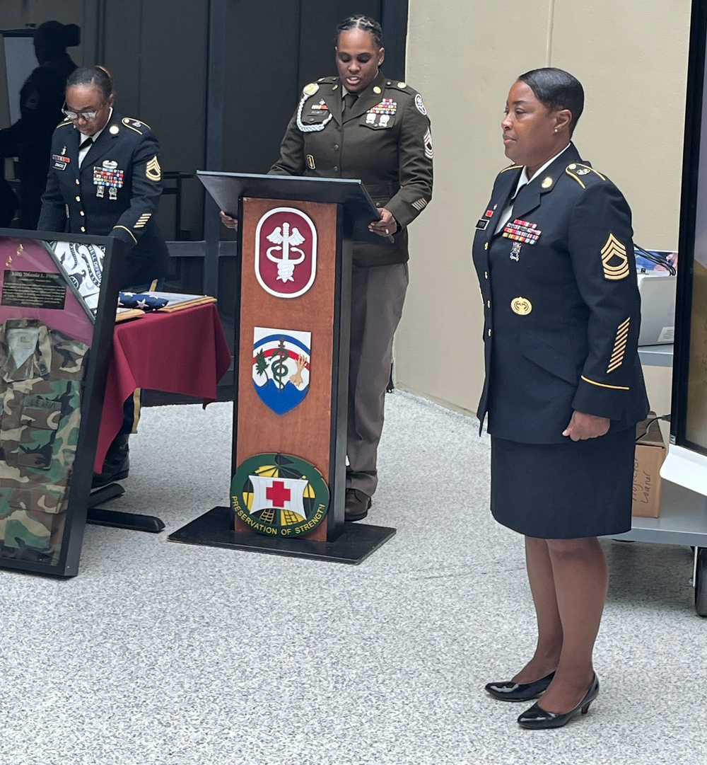 BACH’s Master Sgt. Yolanda Porter Retires