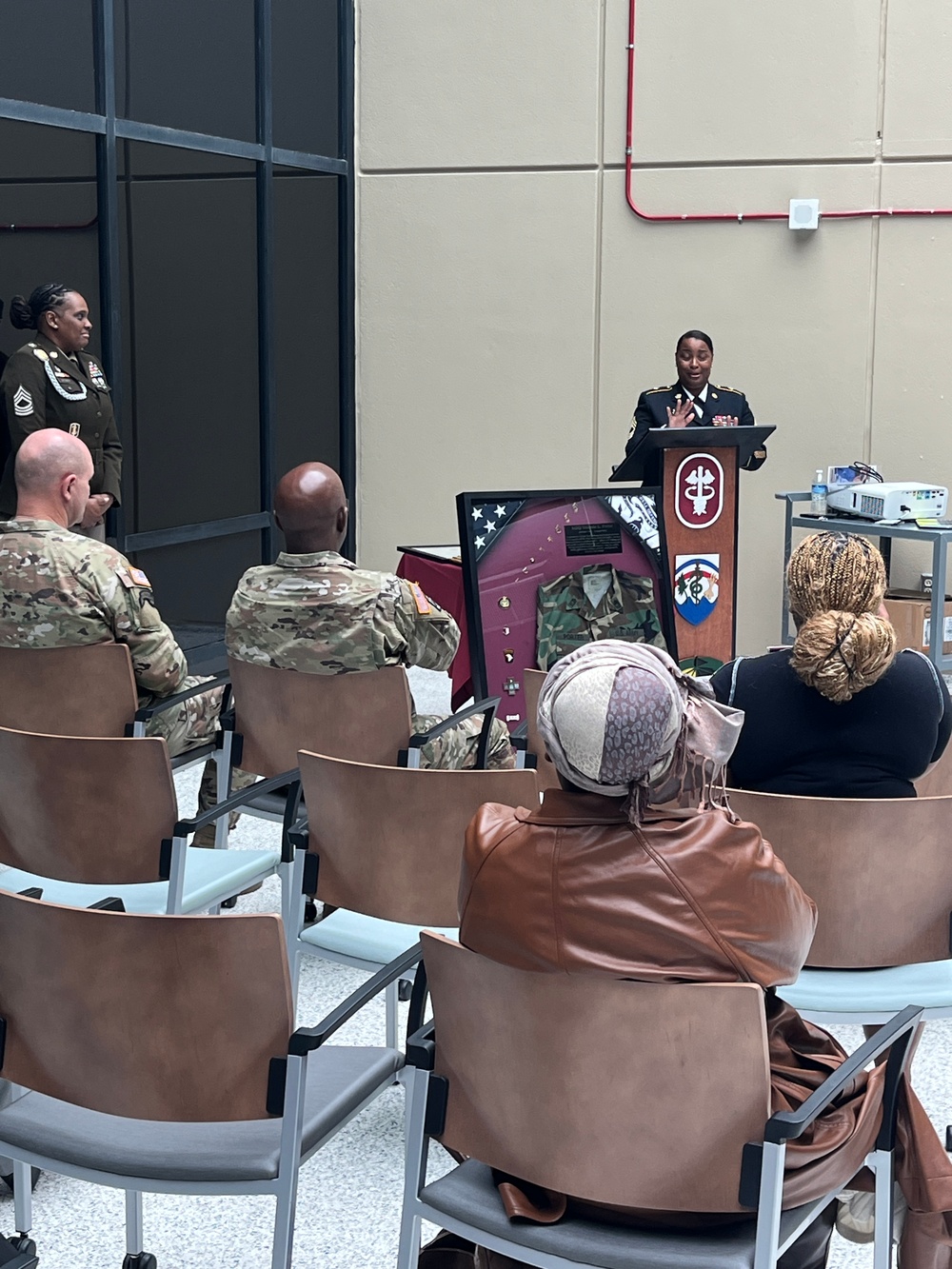 BACH’s Master Sgt. Yolanda Porter Retires