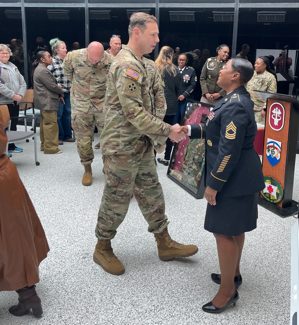 BACH’s Master Sgt. Yolanda Porter Retires