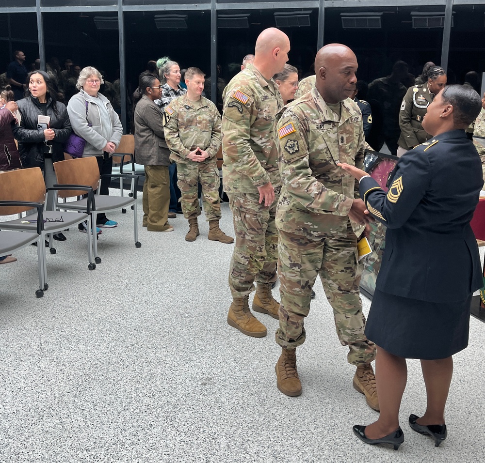 BACH’s Master Sgt. Yolanda Porter Retires