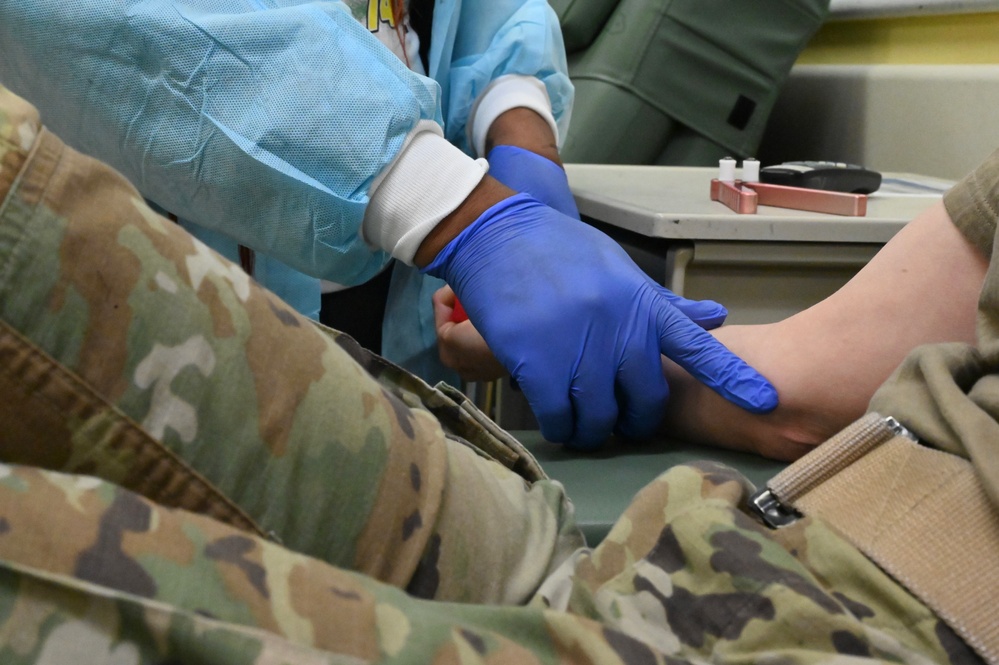 D.C. National Guard participates in blood drive