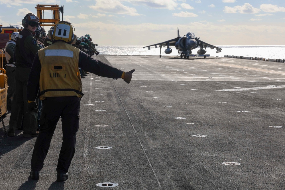 ACE AV-8B Harrier Departure