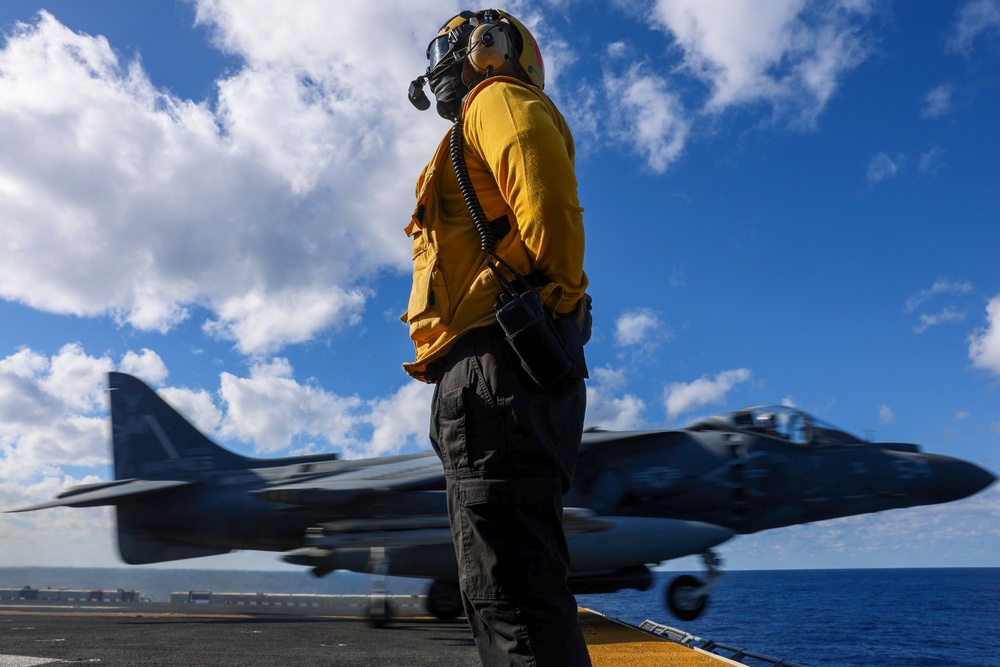ACE AV-8B Harrier Departure