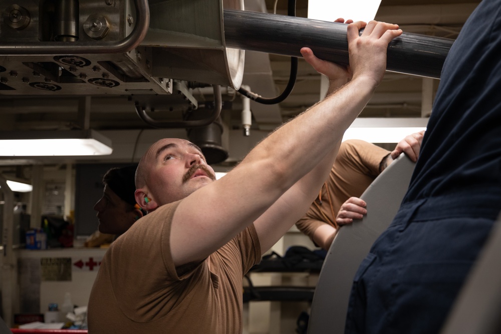 MFTA Deployed aboard the USS Cole