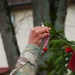 Forward Stationed Soldiers in Bemowo Piskie, Poland, decorate the base Christmas tree in celebration of the Holidays December 2, 2024