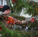 Forward Stationed Soldiers in Bemowo Piskie, Poland, decorate the base Christmas tree in celebration of the Holidays December 2, 2024