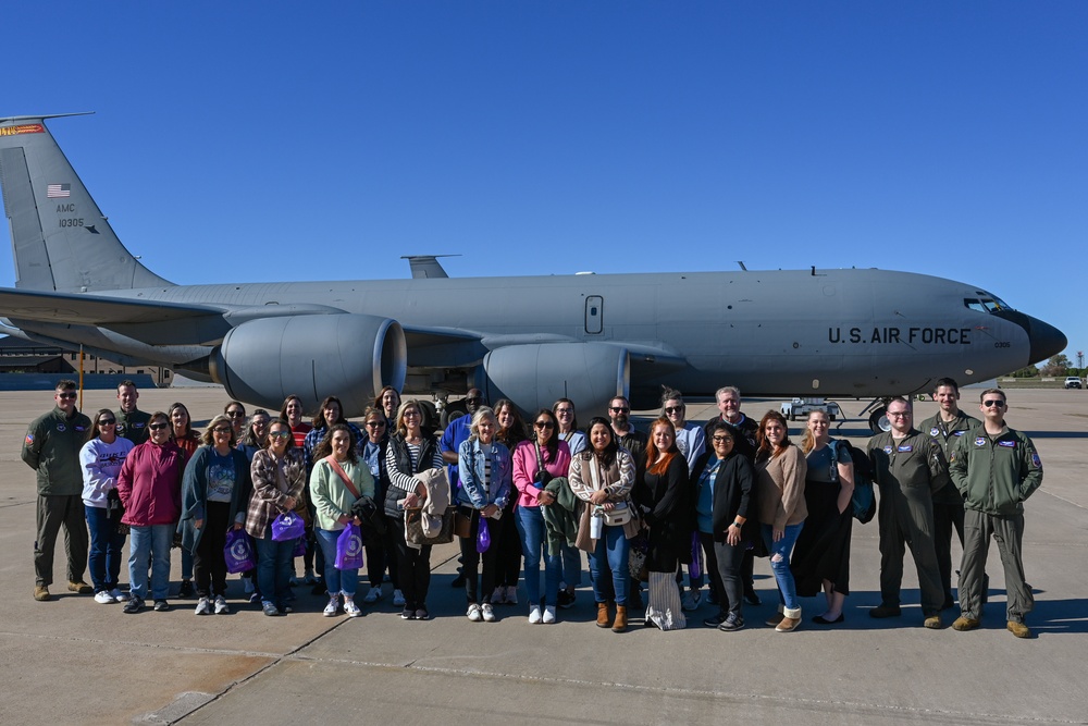 From classroom to cockpit: local teachers witness 97th AMW mission