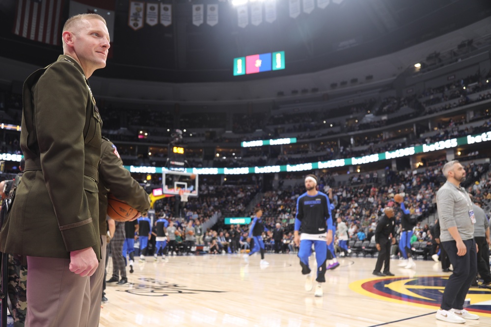 Courtside with the Denver Nuggets