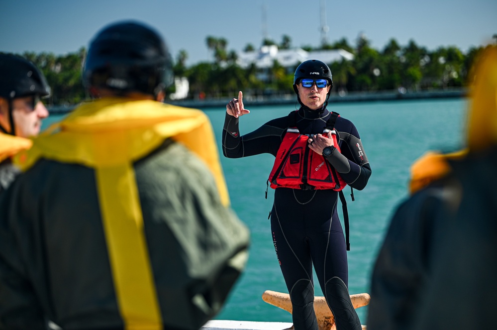 Joint training in Key West sharpens survival skills for 445 AW Airmen