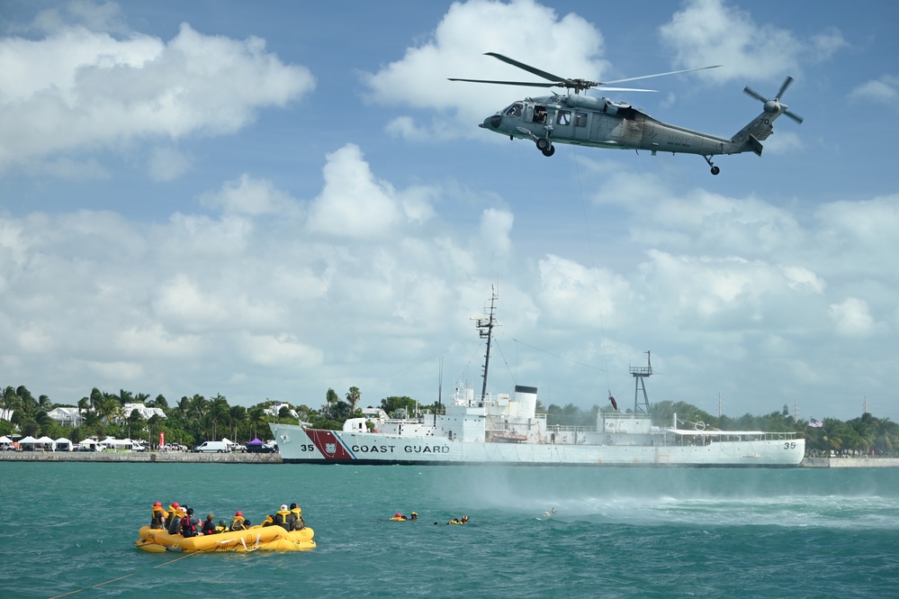 Joint training in Key West sharpens survival skills for 445 AW Airmen