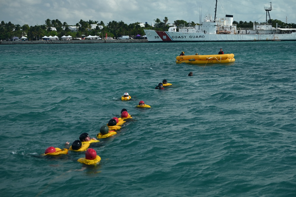 Joint training in Key West sharpens survival skills for 445 AW Airmen