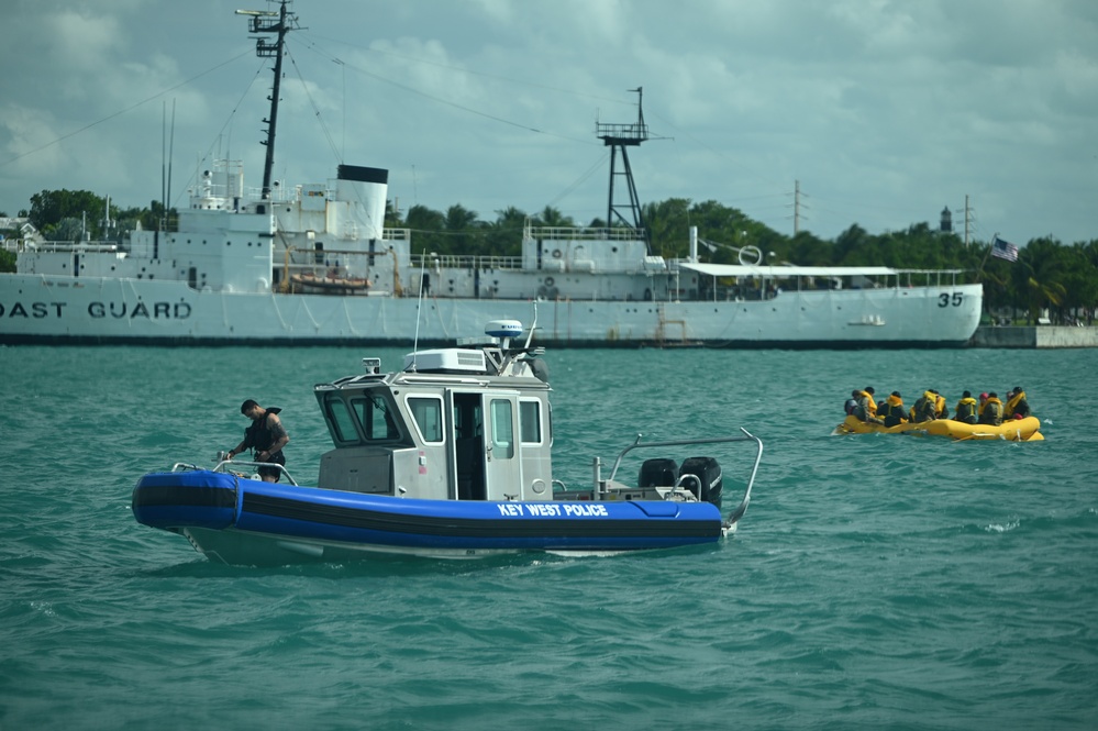 Joint training in Key West sharpens survival skills for 445 AW Airmen