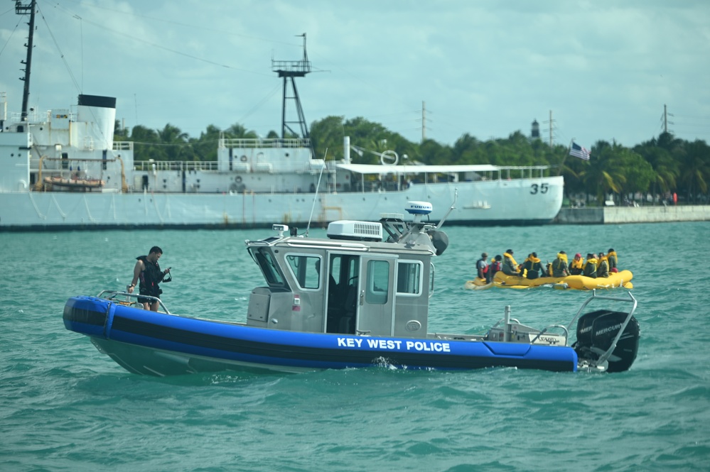 Joint training in Key West sharpens survival skills for 445 AW Airmen