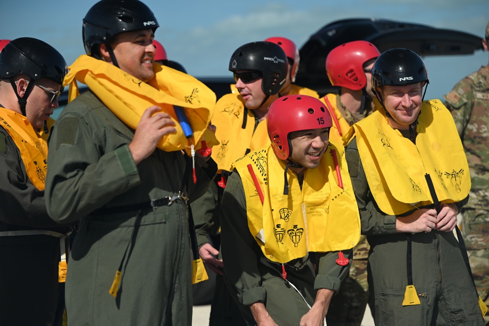 Joint training in Key West sharpens survival skills for 445 AW Airmen