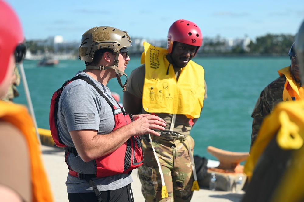 Joint training in Key West sharpens survival skills for 445 AW Airmen