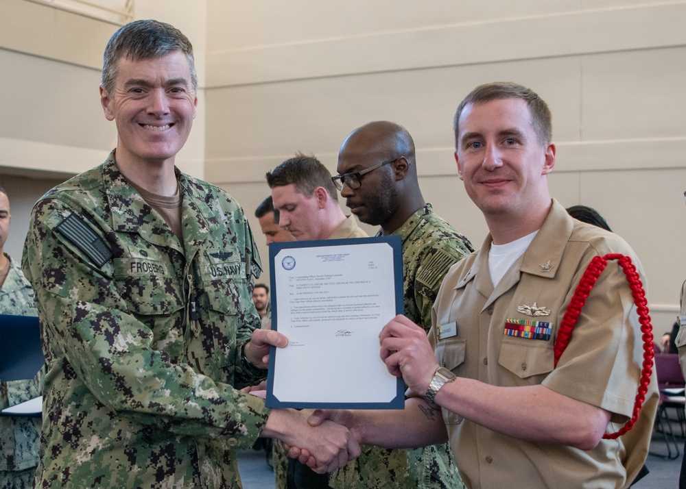 Advancement Ceremony at RTC