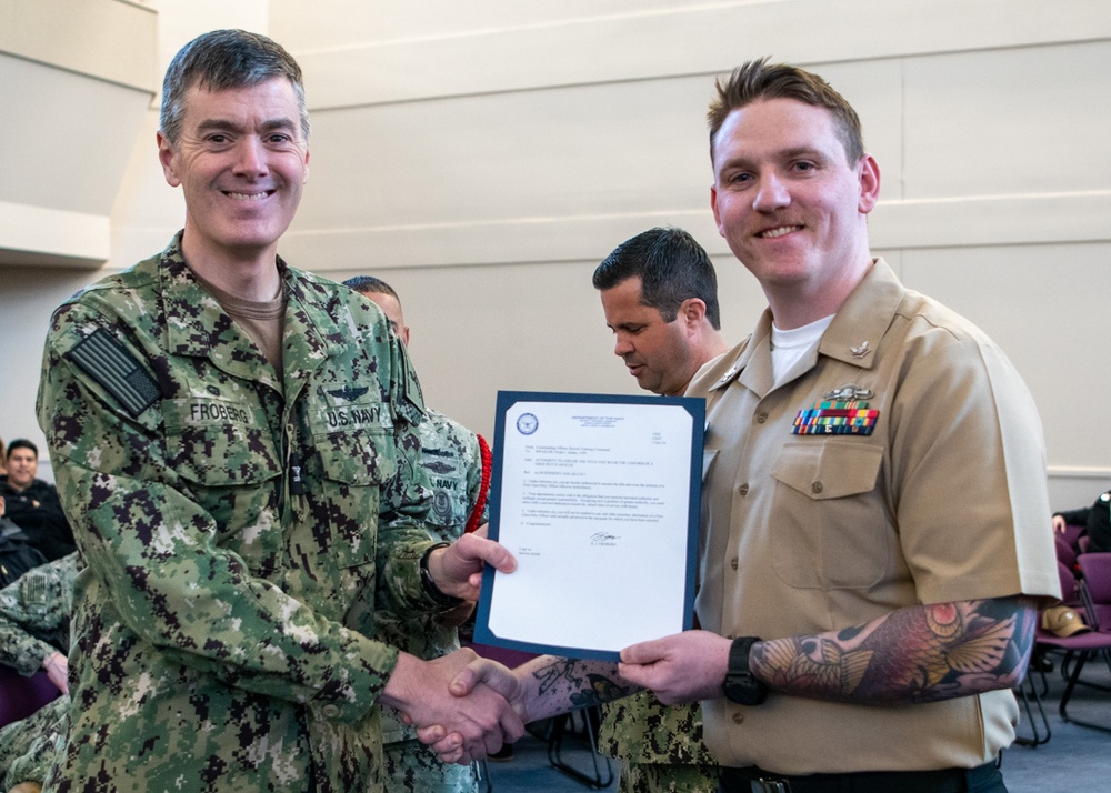 Advancement Ceremony at RTC