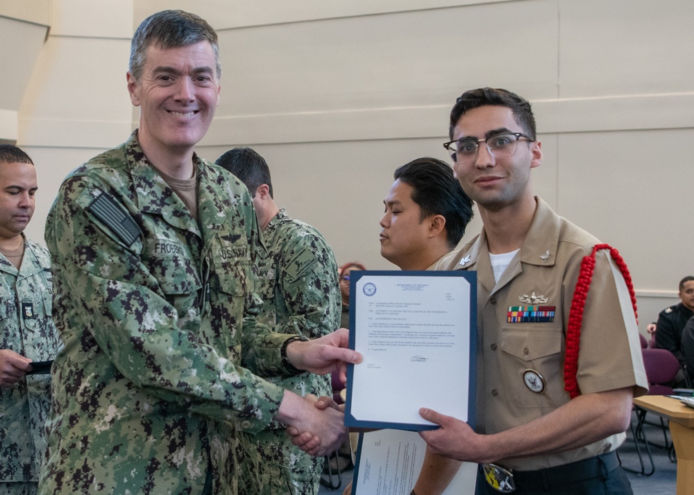 Advancement Ceremony at RTC