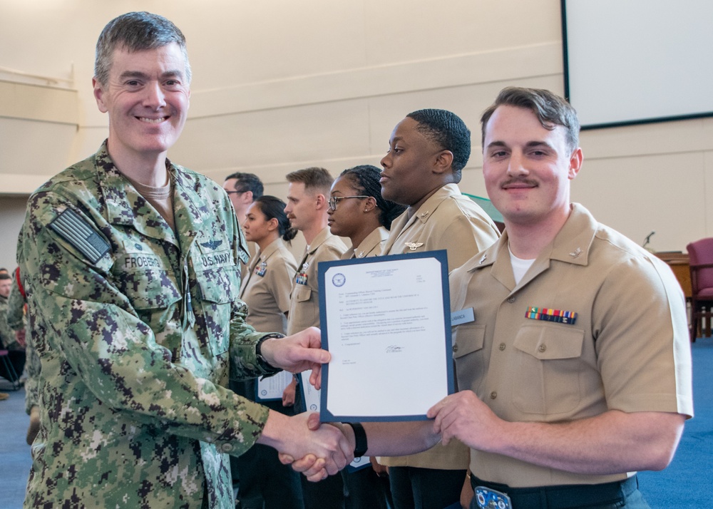 Advancement Ceremony at RTC