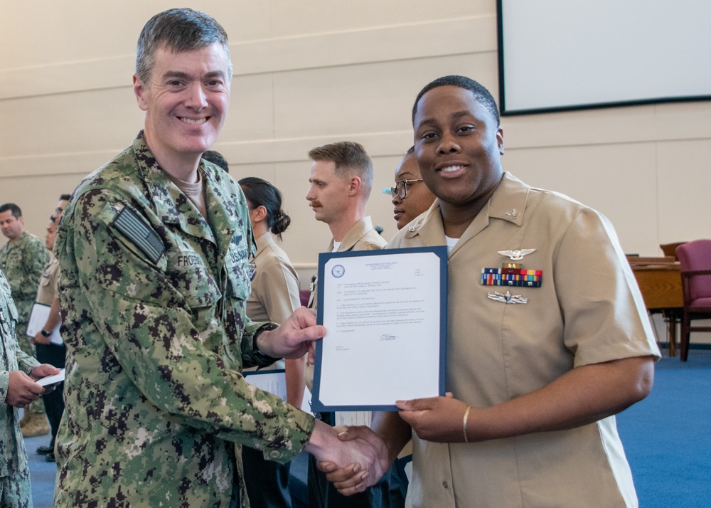 Advancement Ceremony at RTC