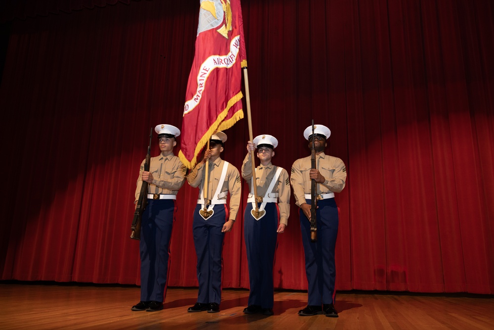 249th Marine Corps Birthday Cake Cutting Ceremony