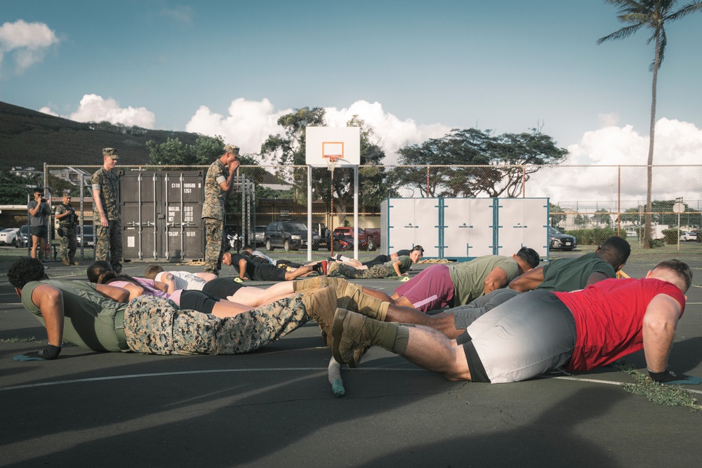 Turkey Traditions and Triumphs: Headquarters Battalions 2024 Turkey Bowl competition