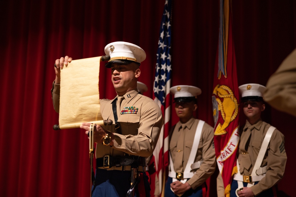 249th Marine Corps Birthday Cake Cutting Ceremony