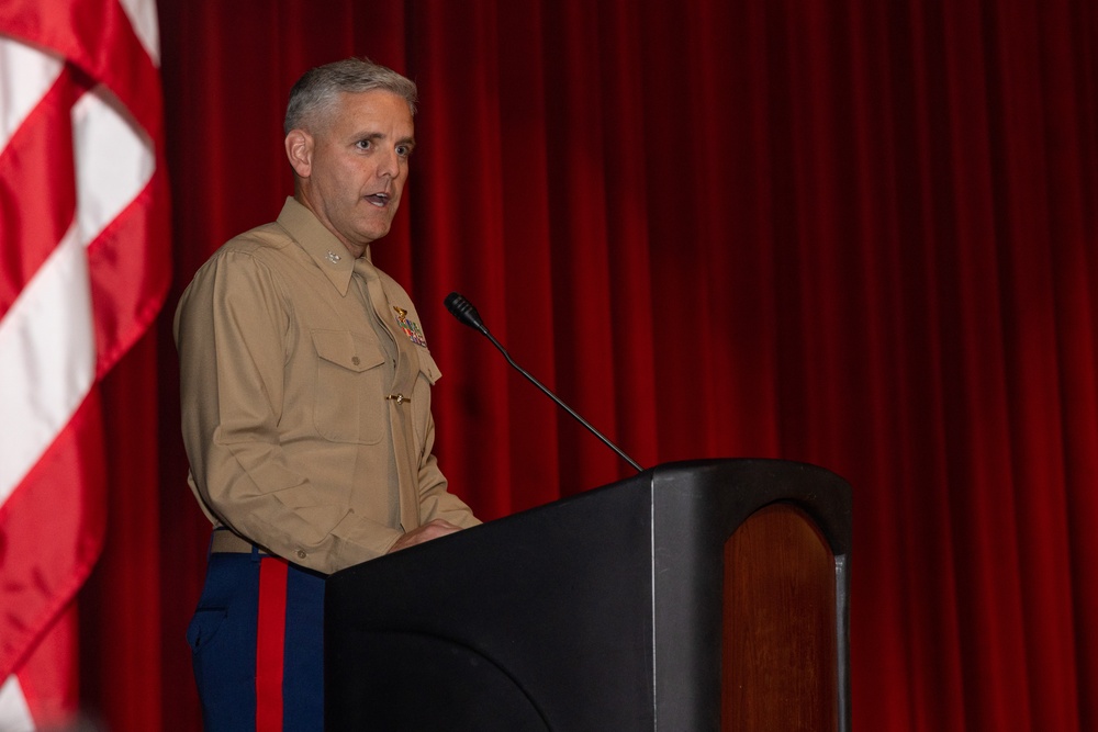 249th Marine Corps Birthday Cake Cutting Ceremony