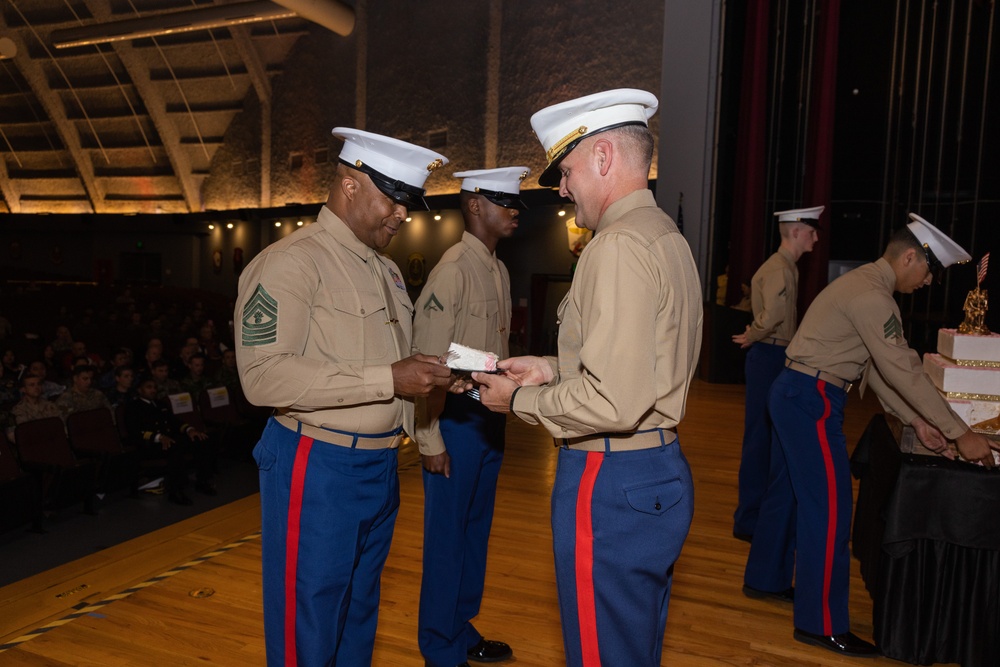 249th Marine Corps Birthday Cake Cutting Ceremony