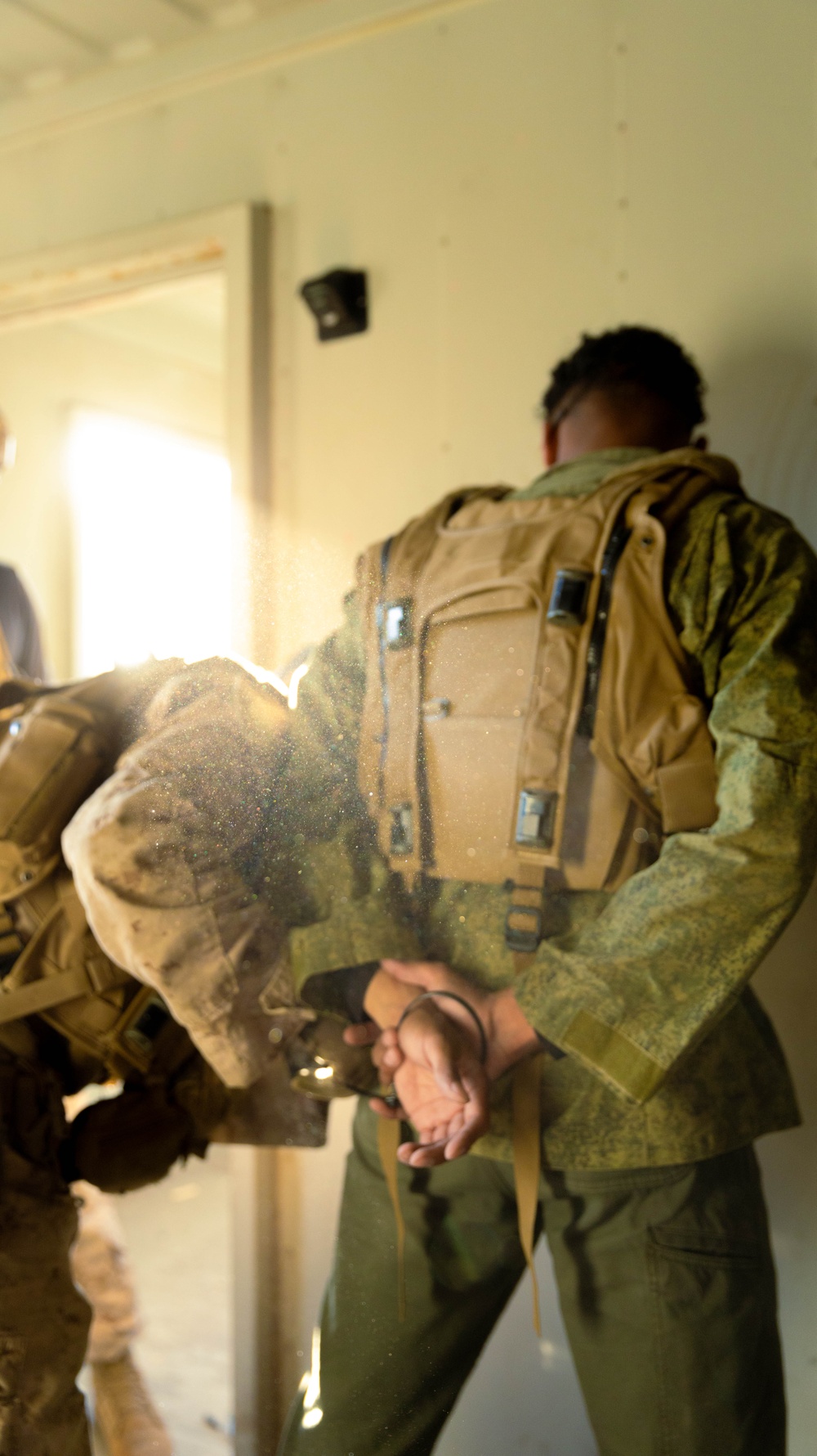 V17 Marines conduct Air Raid Course with EOTG