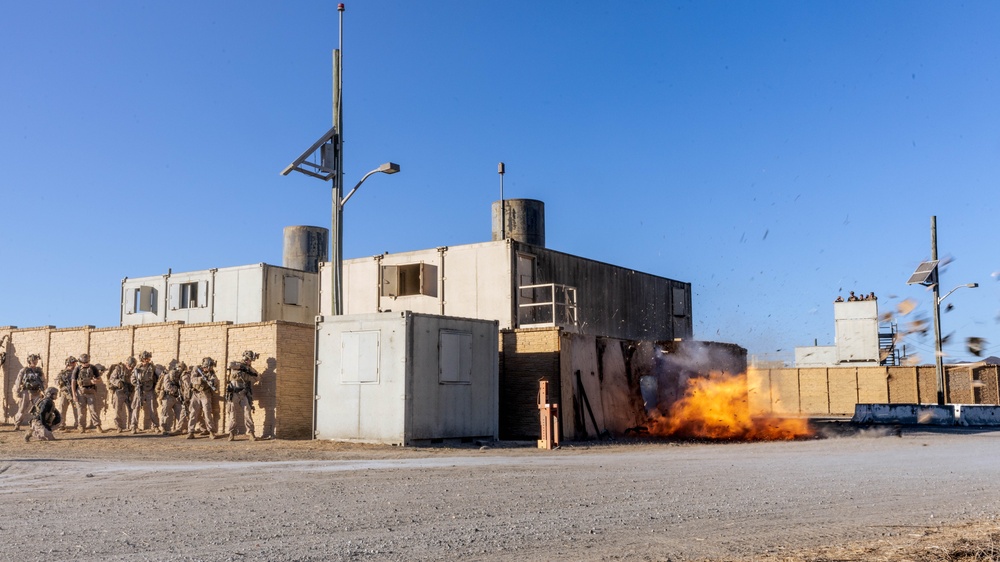 V17 Marines conduct Air Raid Course with EOTG