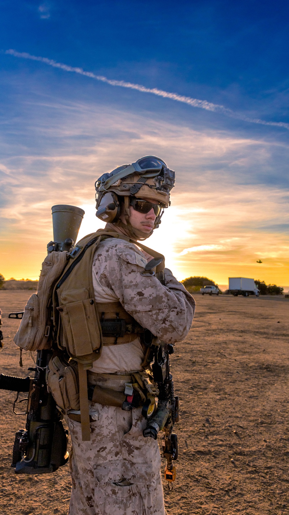 V17 Marines conduct Air Raid Course with EOTG