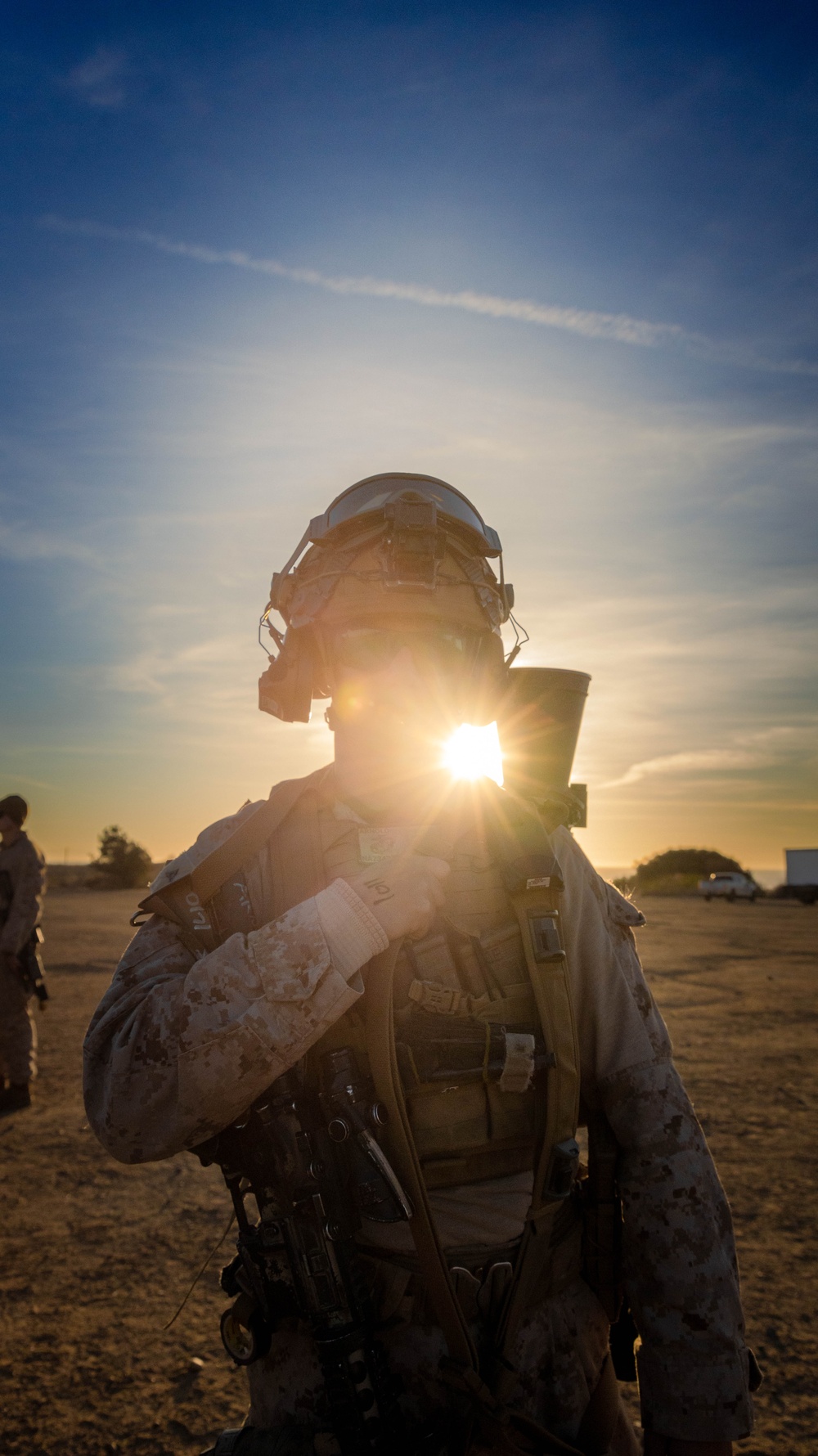 V17 Marines conduct Air Raid Course with EOTG