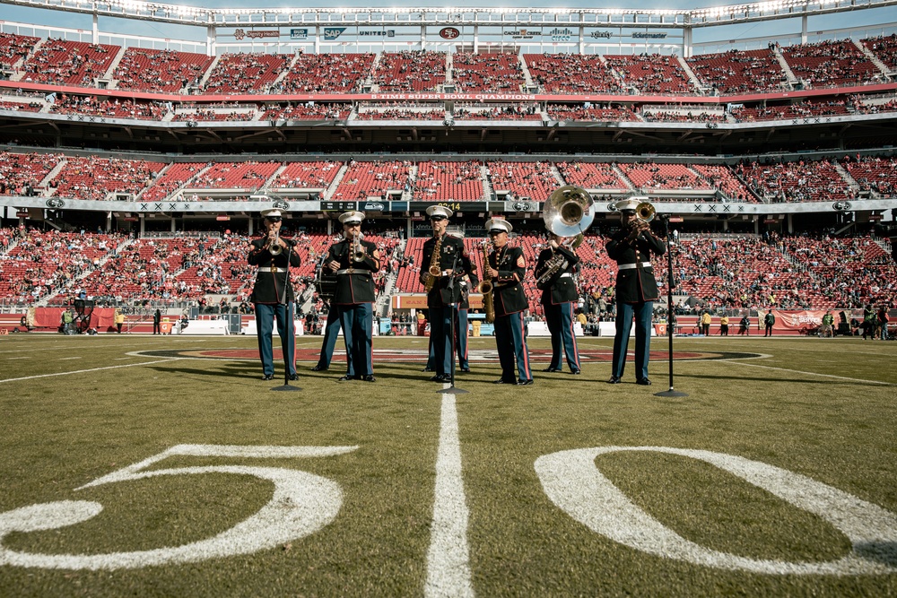 San Francisco 49ers Salute to Service Game