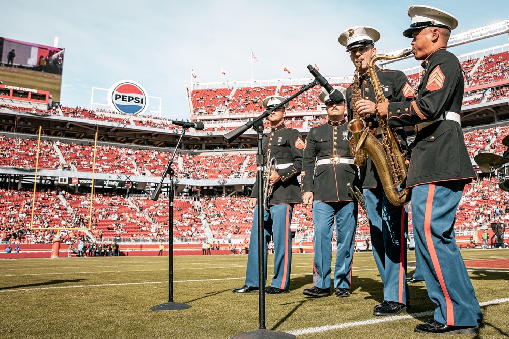 San Francisco 49ers Salute to Service Game