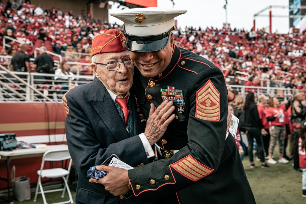 San Francisco 49ers Salute to Service Game