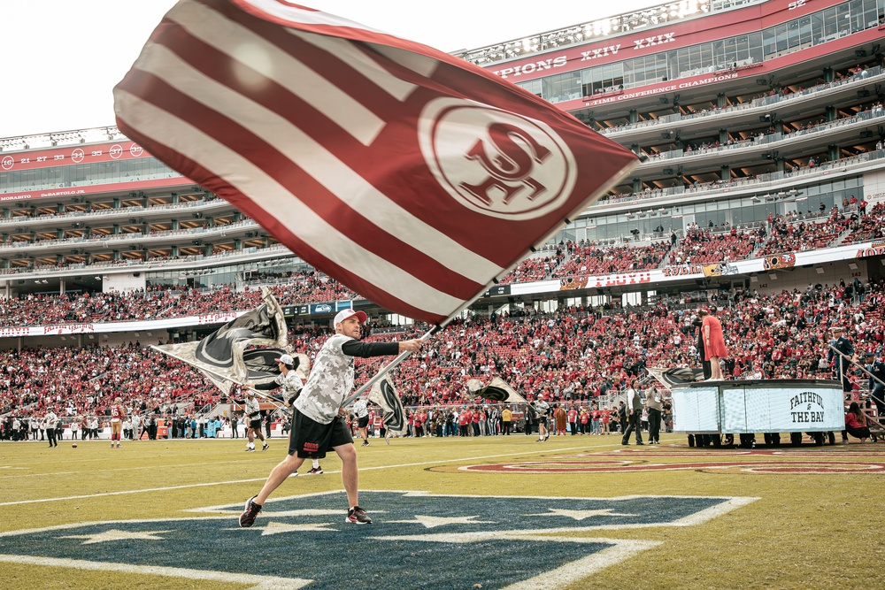 San Francisco 49ers Salute to Service Game