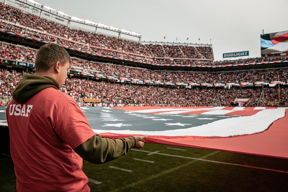 San Francisco 49ers Salute to Service Game