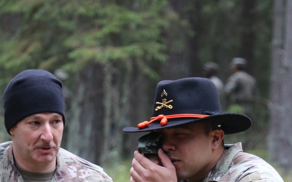 Forward Stationed Soldiers in Bemowo Piskie, Poland, demonstrate Excellence in traditional Spur Ride