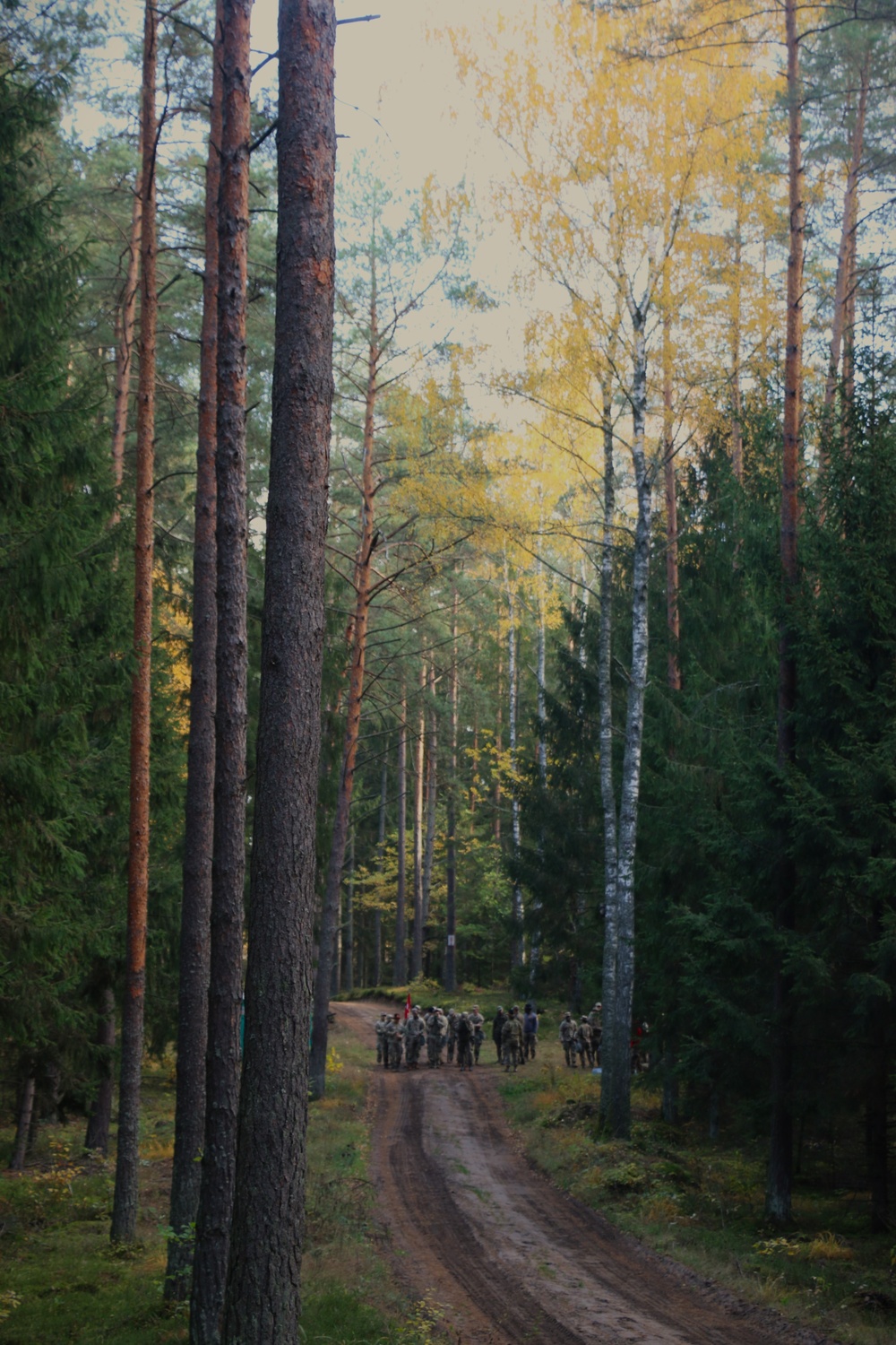 Forward Stationed Soldiers in Bemowo Piskie, Poland, demonstrate Excellence in traditional Spur Ride