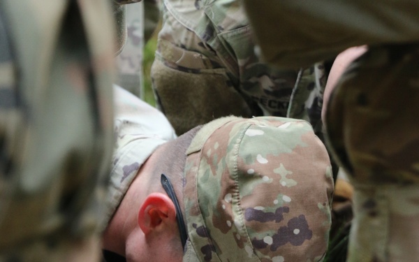 Forward Stationed Soldiers in Bemowo Piskie, Poland, demonstrate Excellence in traditional Spur Ride