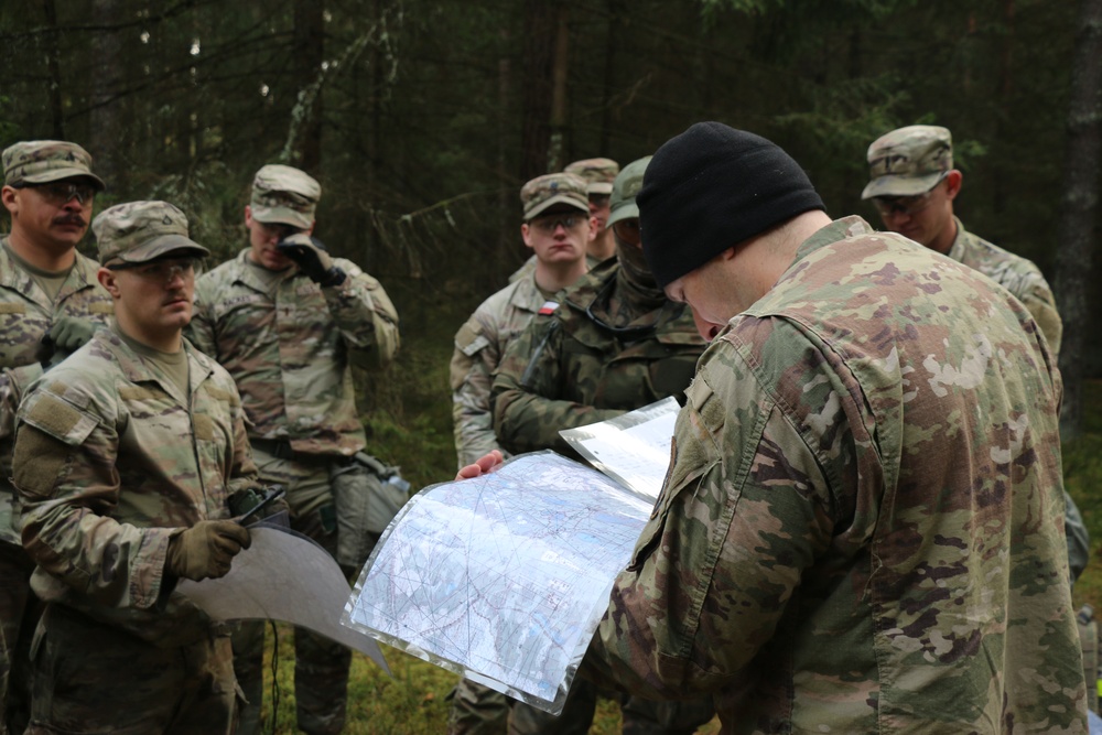 Forward Stationed Soldiers in Bemowo Piskie, Poland, demonstrate Excellence in traditional Spur Ride