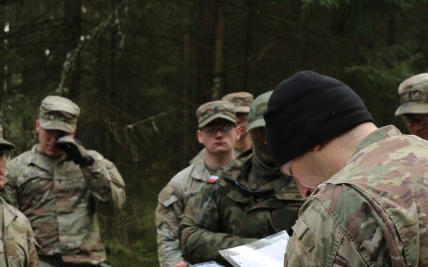 Forward Stationed Soldiers in Bemowo Piskie, Poland, demonstrate Excellence in traditional Spur Ride