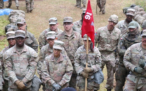 Forward Stationed Soldiers in Bemowo Piskie, Poland, demonstrate Excellence in traditional Spur Ride