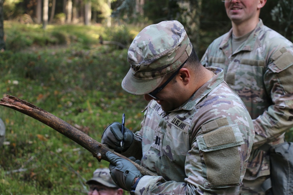 Forward Stationed Soldiers in Bemowo Piskie, Poland, demonstrate Excellence in traditional Spur Ride