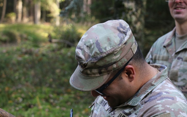 Forward Stationed Soldiers in Bemowo Piskie, Poland, demonstrate Excellence in traditional Spur Ride