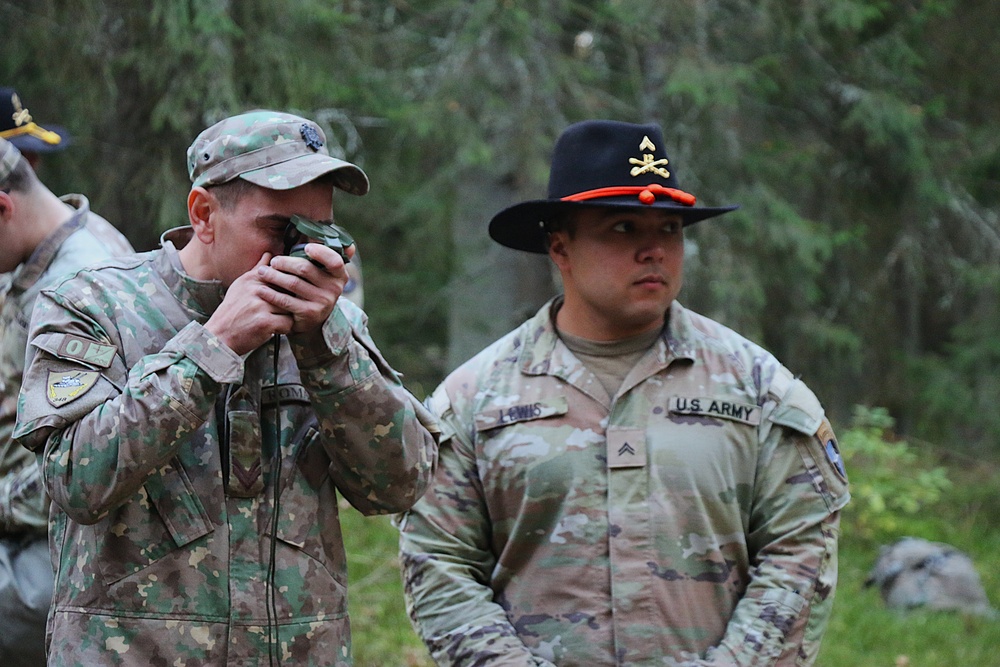 Forward Stationed Soldiers in Bemowo Piskie, Poland, demonstrate Excellence in traditional Spur Ride