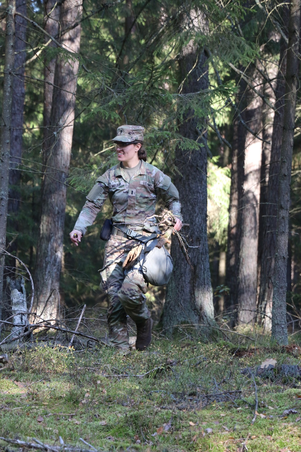 Forward Stationed Soldiers in Bemowo Piskie, Poland, demonstrate Excellence in traditional Spur Ride