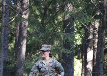 Forward Stationed Soldiers in Bemowo Piskie, Poland, demonstrate Excellence in traditional Spur Ride