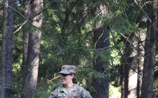Forward Stationed Soldiers in Bemowo Piskie, Poland, demonstrate Excellence in traditional Spur Ride
